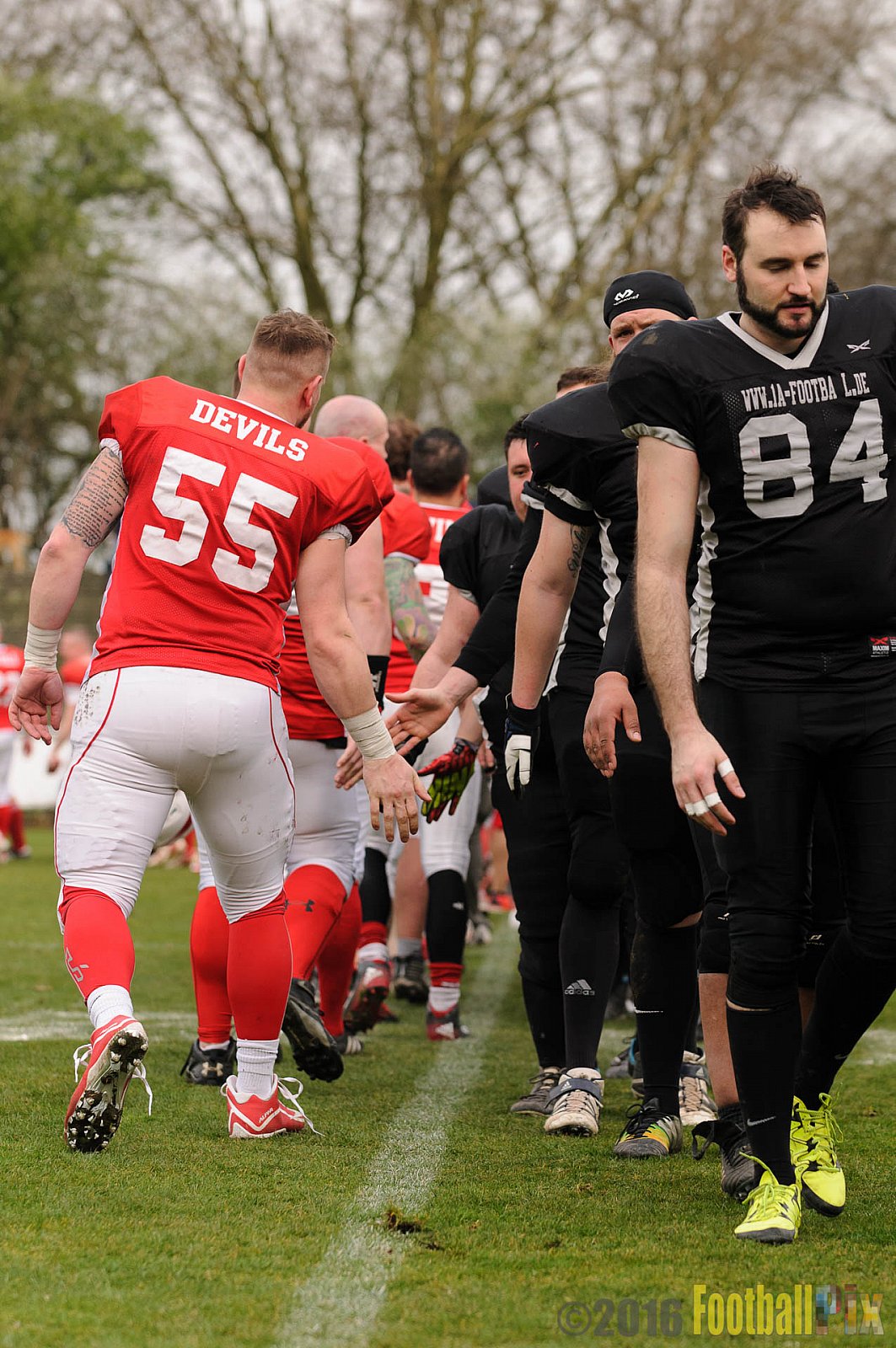 Pre-Season Game Gelsenkirchen Devils vs. Trier Stampers - 02.04.2016 Pre-Season Game: Gelsenkirchen Devils vs. Trier Stampers (34:6)