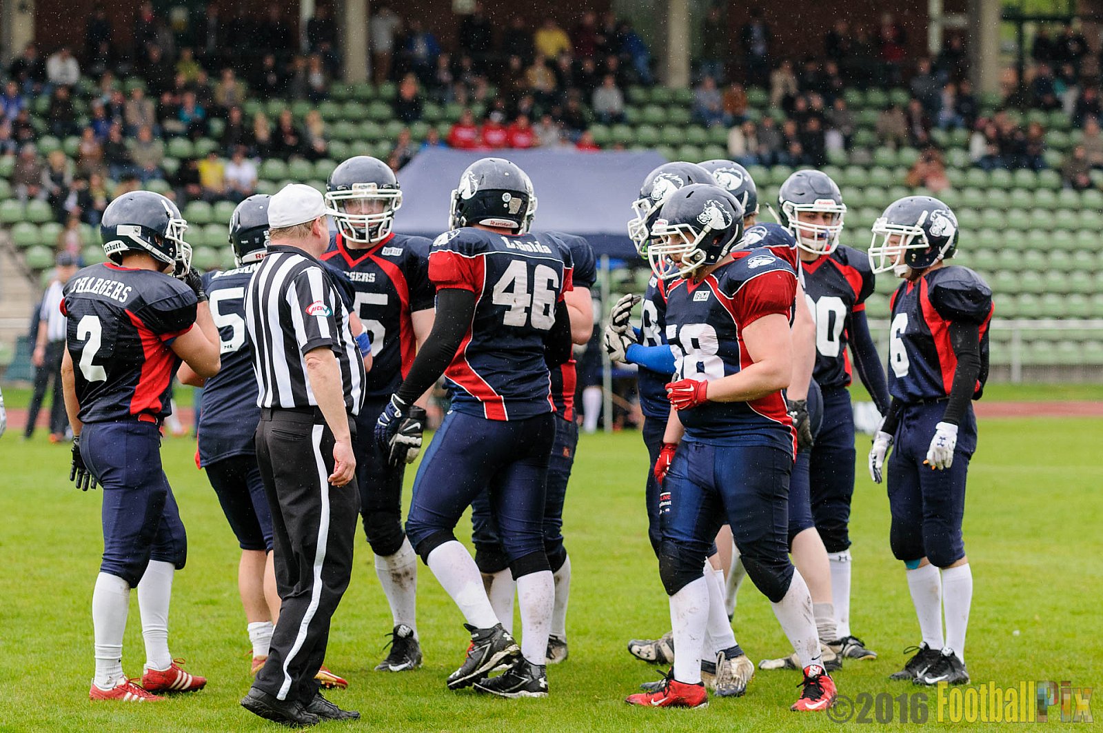 Recklinghausen Chargers vs. Sauerland Mustangs - 16.04.2016 LL NRW: Recklinghausen Chargers vs. Sauerland Mustangs (12:7)
