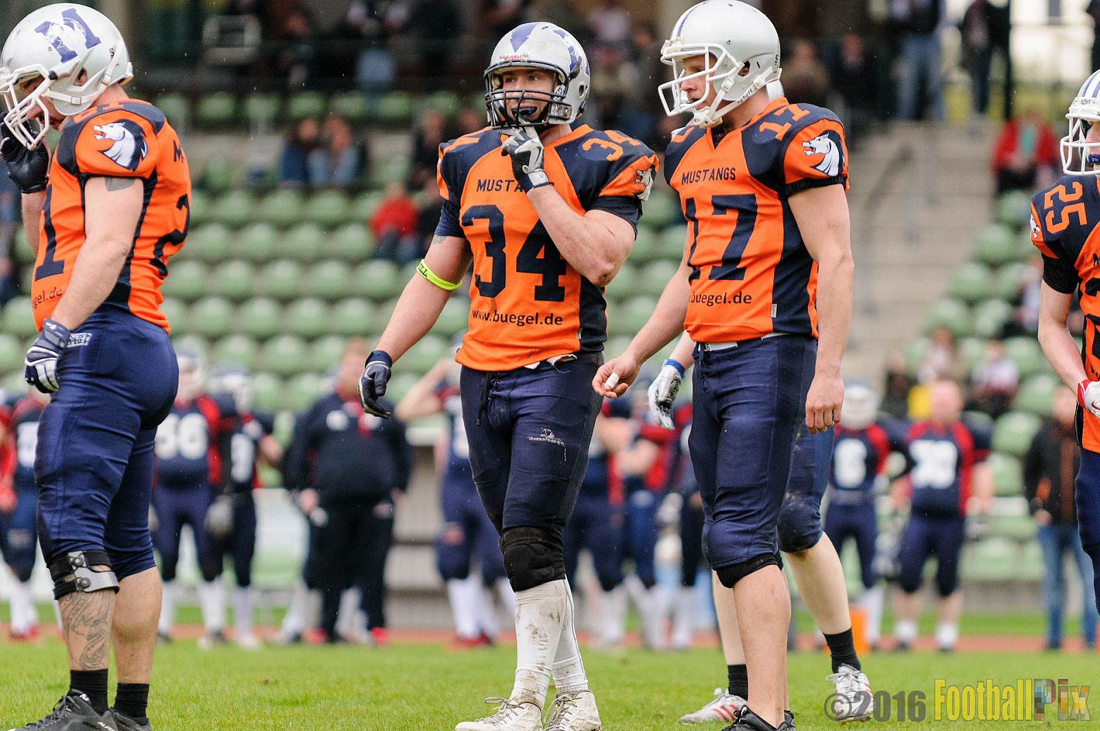 Recklinghausen Chargers vs. Sauerland Mustangs - 16.04.2016 LL NRW: Recklinghausen Chargers vs. Sauerland Mustangs (12:7)