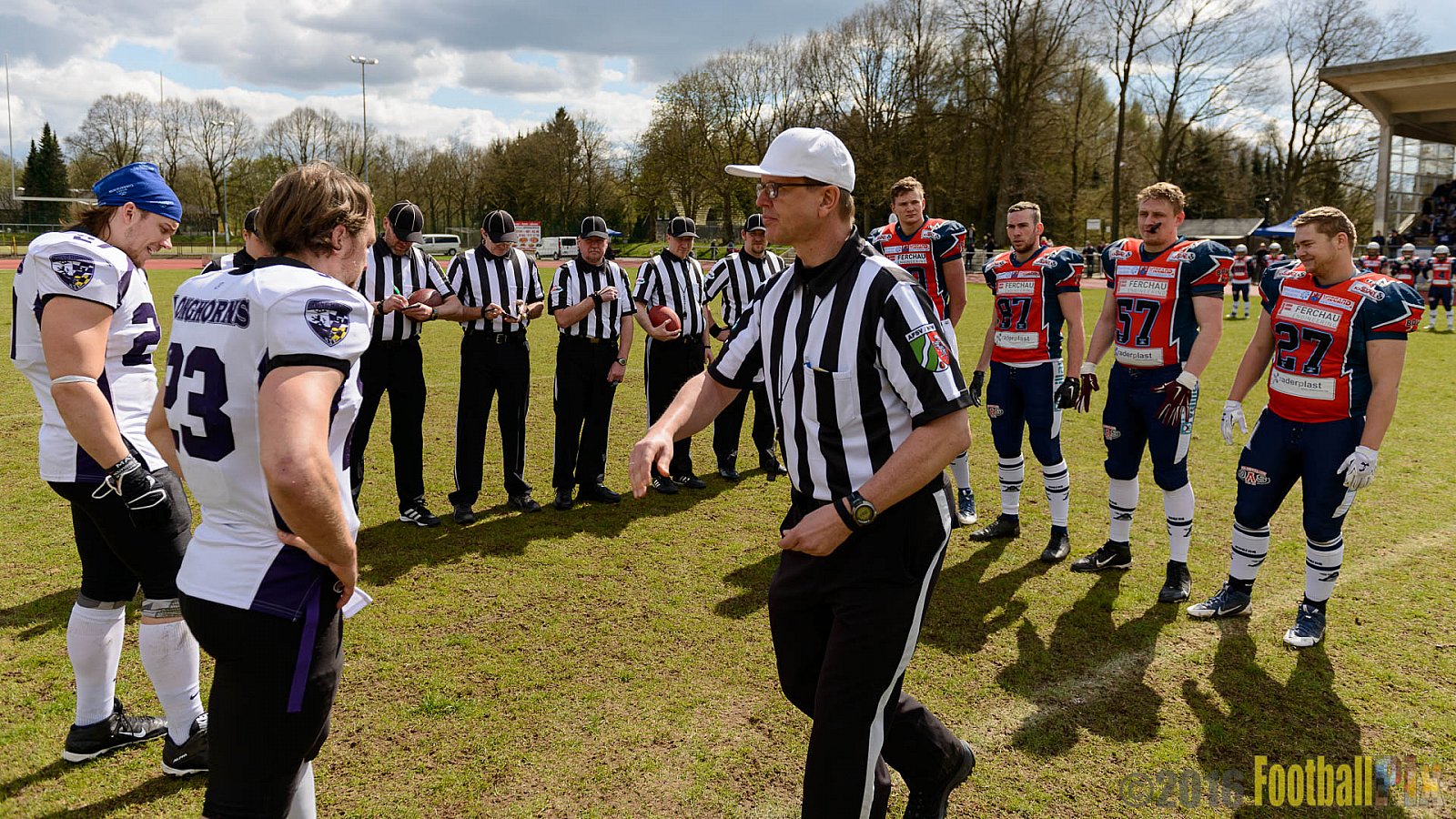 Remscheid Amboss vs. Langenfeld Longhorns - 17.04.2016 RL NRW: Remscheid Amboss vs. Langenfeld Longhorns (32:24)