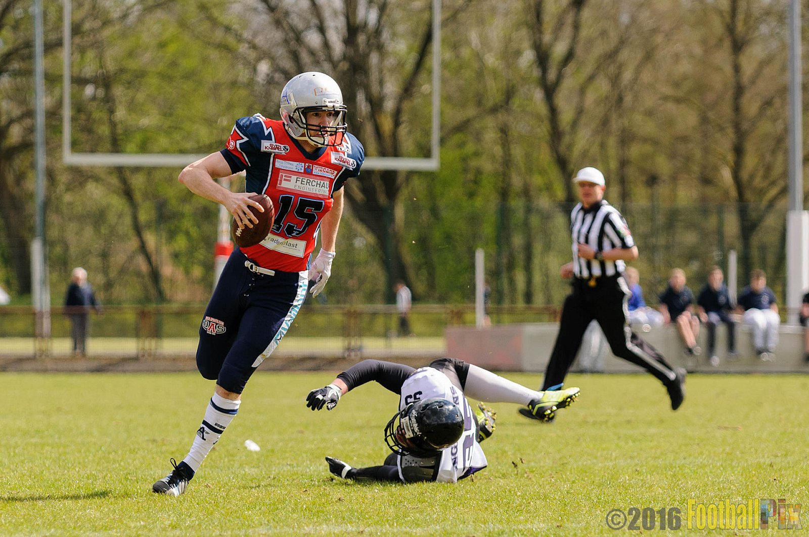 Remscheid Amboss vs. Langenfeld Longhorns - 17.04.2016 RL NRW: Remscheid Amboss vs. Langenfeld Longhorns (32:24)