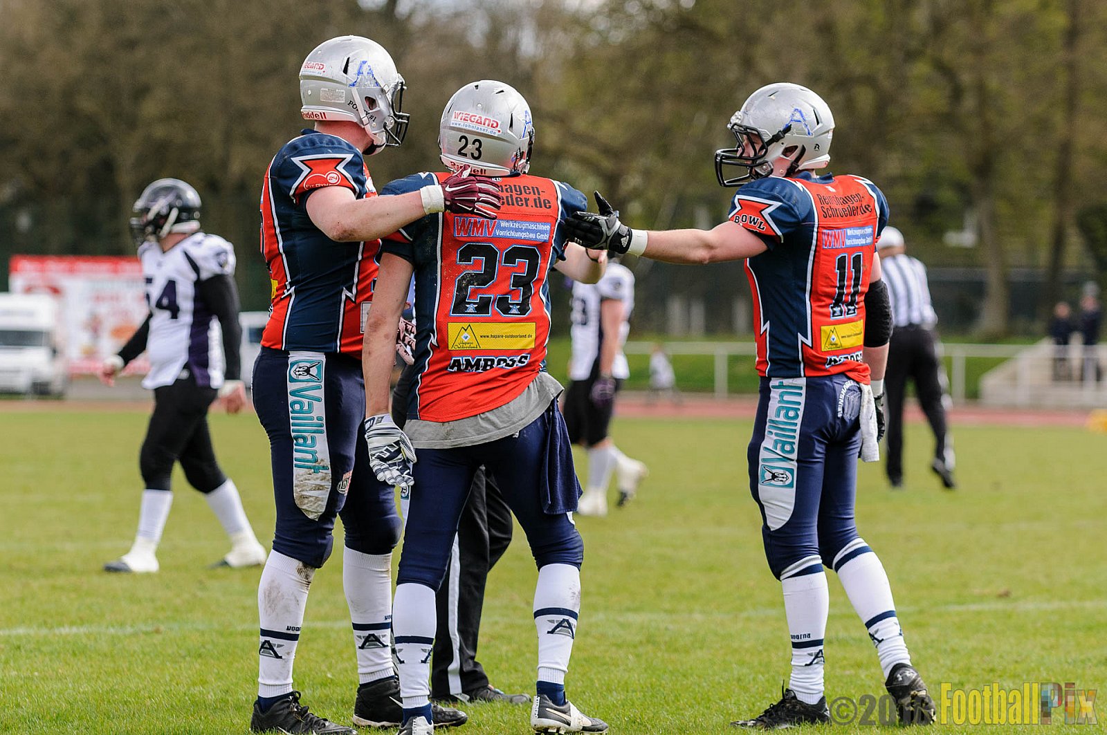 Remscheid Amboss vs. Langenfeld Longhorns - 17.04.2016 RL NRW: Remscheid Amboss vs. Langenfeld Longhorns (32:24)