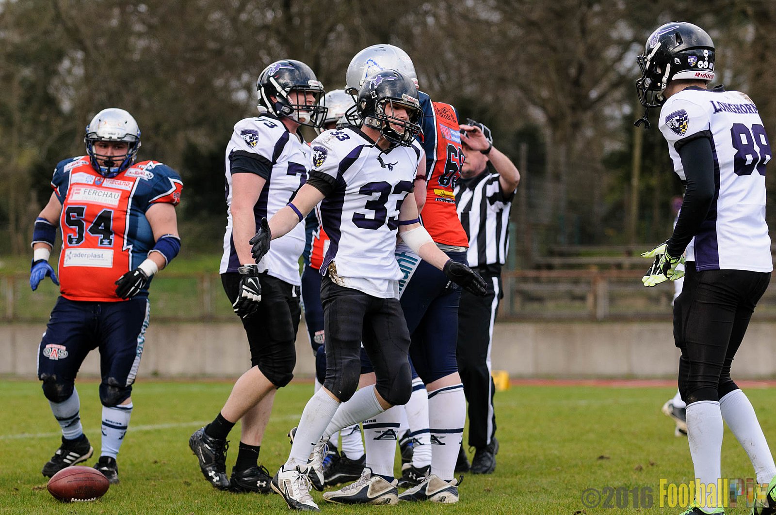 Remscheid Amboss vs. Langenfeld Longhorns - 17.04.2016 RL NRW: Remscheid Amboss vs. Langenfeld Longhorns (32:24)