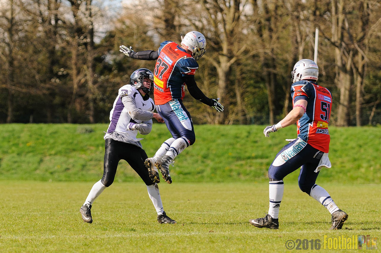 Remscheid Amboss vs. Langenfeld Longhorns - 17.04.2016 RL NRW: Remscheid Amboss vs. Langenfeld Longhorns (32:24)
