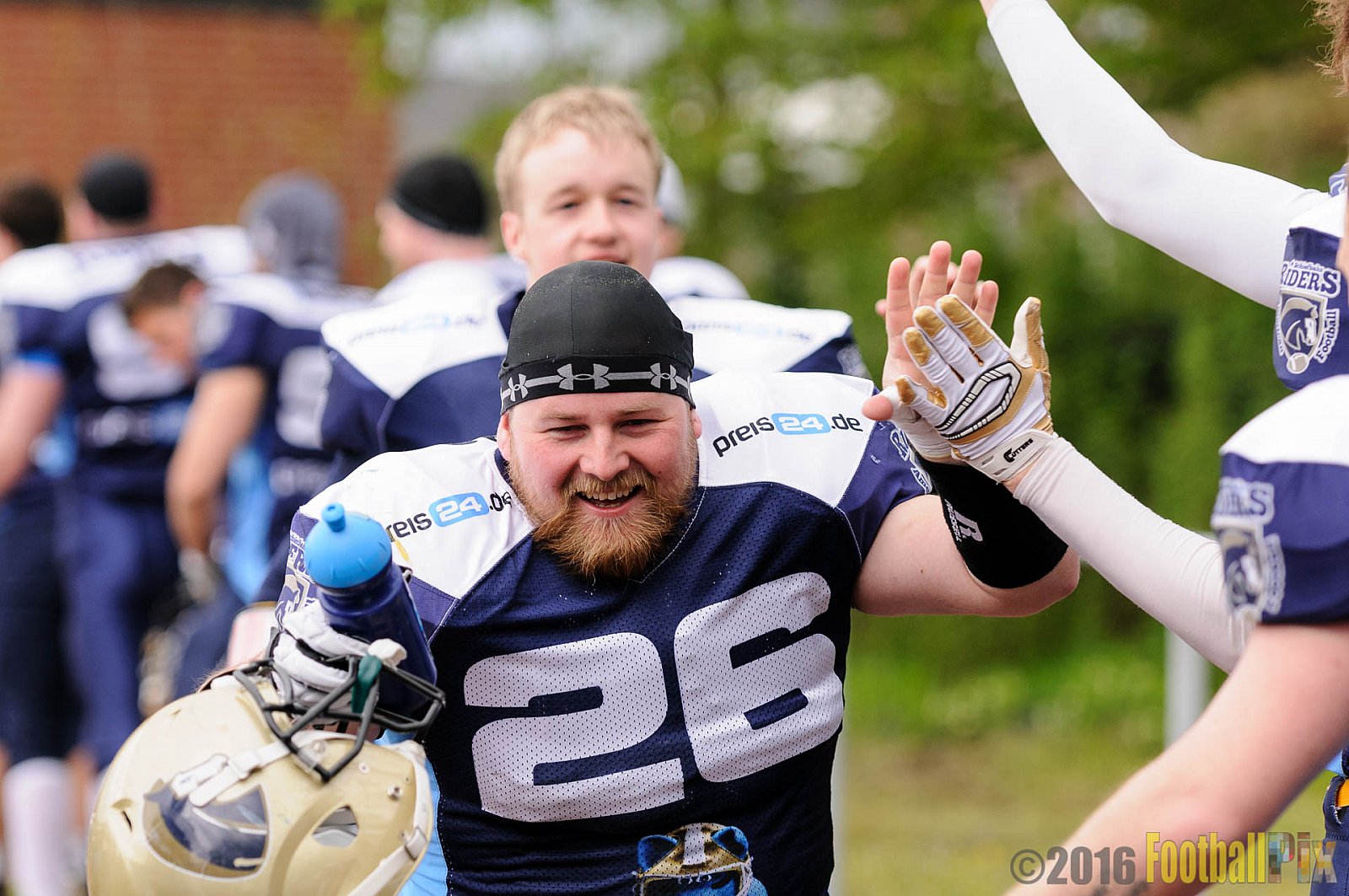 Schiefbahn Riders vs. Siegen Sentinels - 23.04.2016 OL NRW: Schiefbahn Riders vs. Siegen Sentinels (30:33)