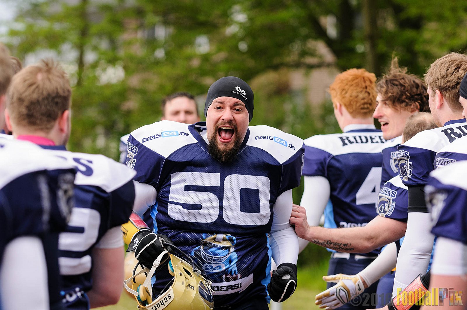 Schiefbahn Riders vs. Siegen Sentinels - 23.04.2016 OL NRW: Schiefbahn Riders vs. Siegen Sentinels (30:33)