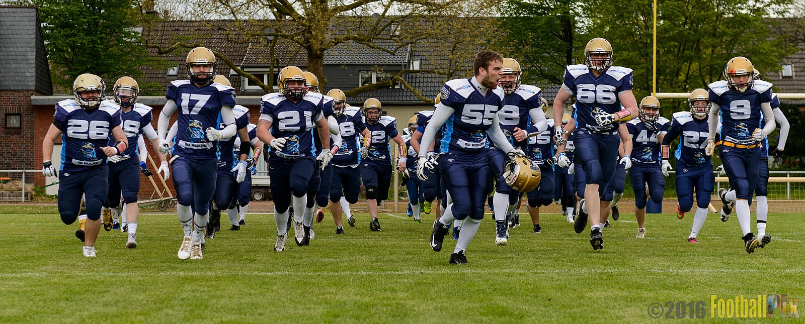 Schiefbahn Riders vs. Siegen Sentinels - 23.04.2016 OL NRW: Schiefbahn Riders vs. Siegen Sentinels (30:33)