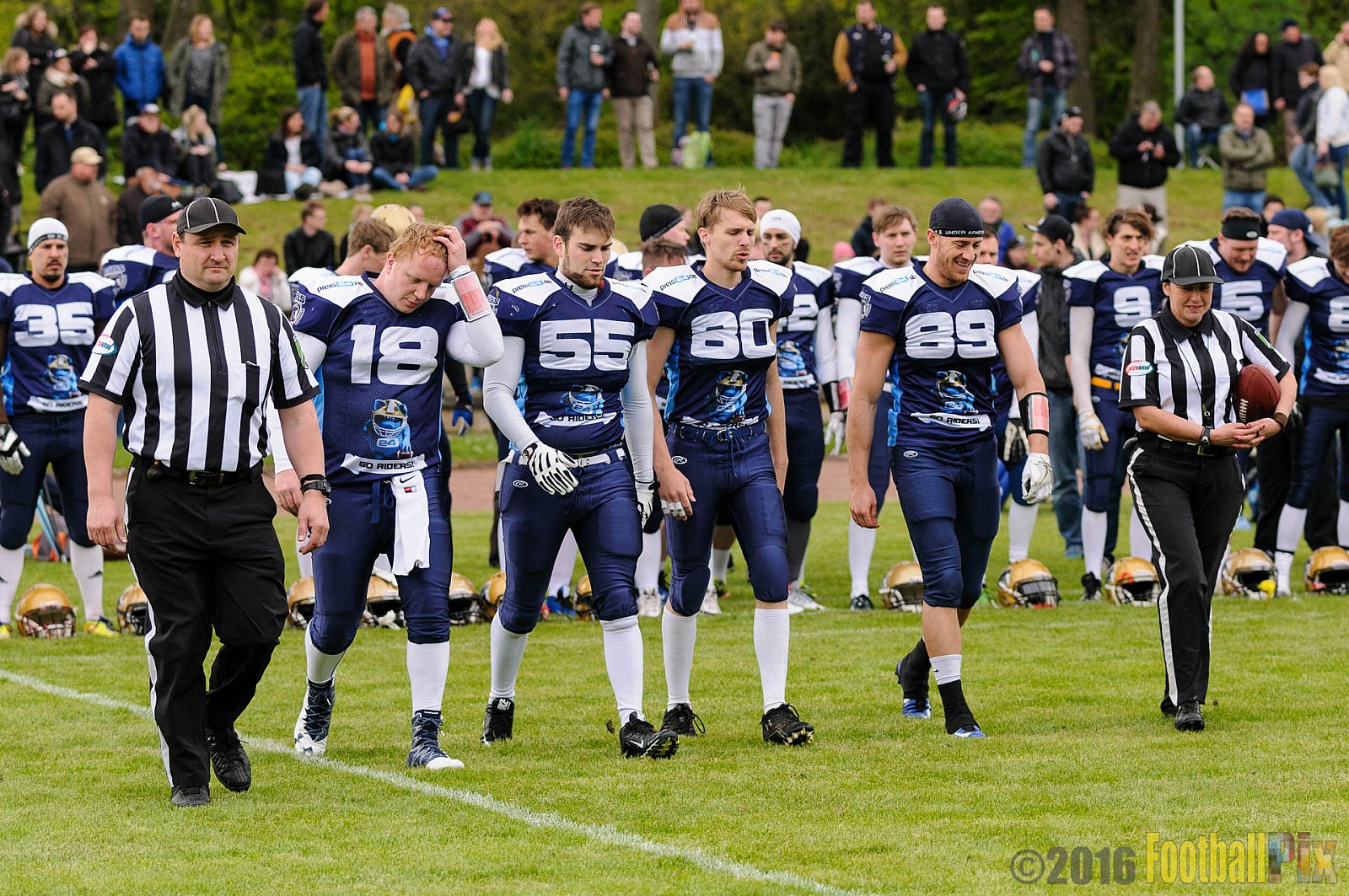 Schiefbahn Riders vs. Siegen Sentinels - 23.04.2016 OL NRW: Schiefbahn Riders vs. Siegen Sentinels (30:33)