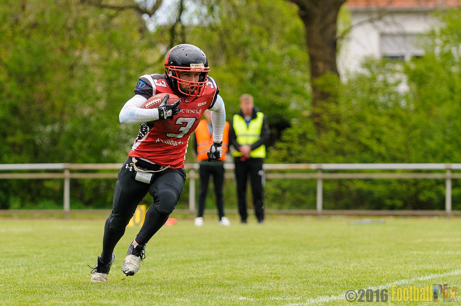 Schiefbahn Riders vs. Siegen Sentinels - 23.04.2016 OL NRW: Schiefbahn Riders vs. Siegen Sentinels (30:33)
