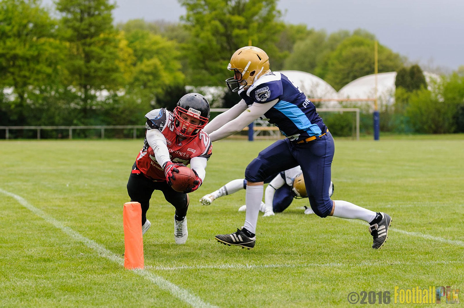 Schiefbahn Riders vs. Siegen Sentinels - 23.04.2016 OL NRW: Schiefbahn Riders vs. Siegen Sentinels (30:33)