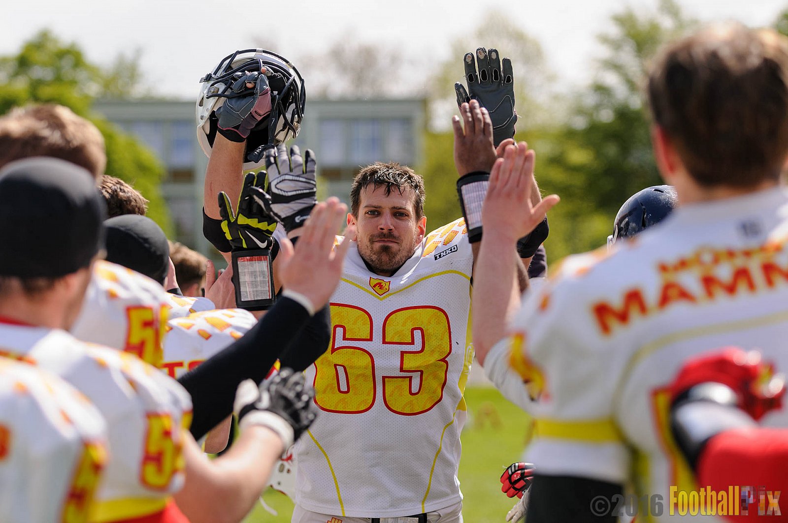 Mönchengladbach Wolfpack vs. Münster Mammuts - 24.04.2016 OL NRW: Mönchengladbach Wolfpack vs. Münster Mammuts (6:6)