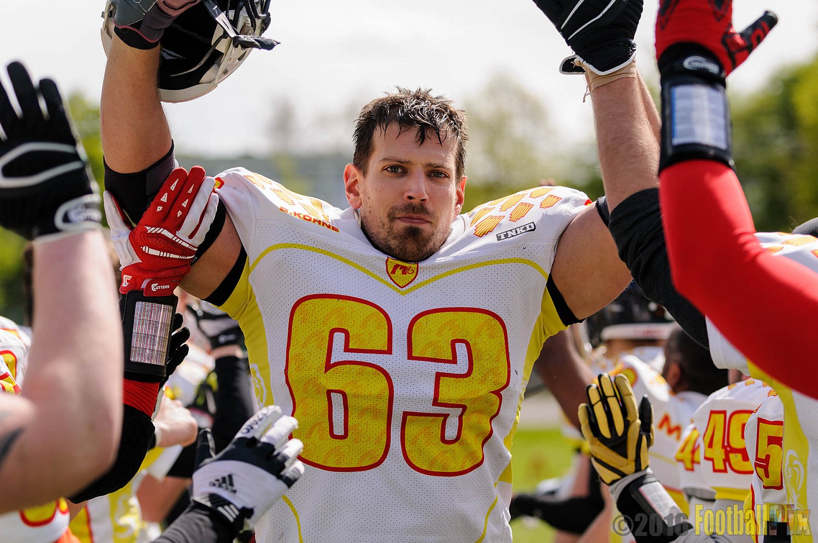 Mönchengladbach Wolfpack vs. Münster Mammuts - 24.04.2016 OL NRW: Mönchengladbach Wolfpack vs. Münster Mammuts (6:6)