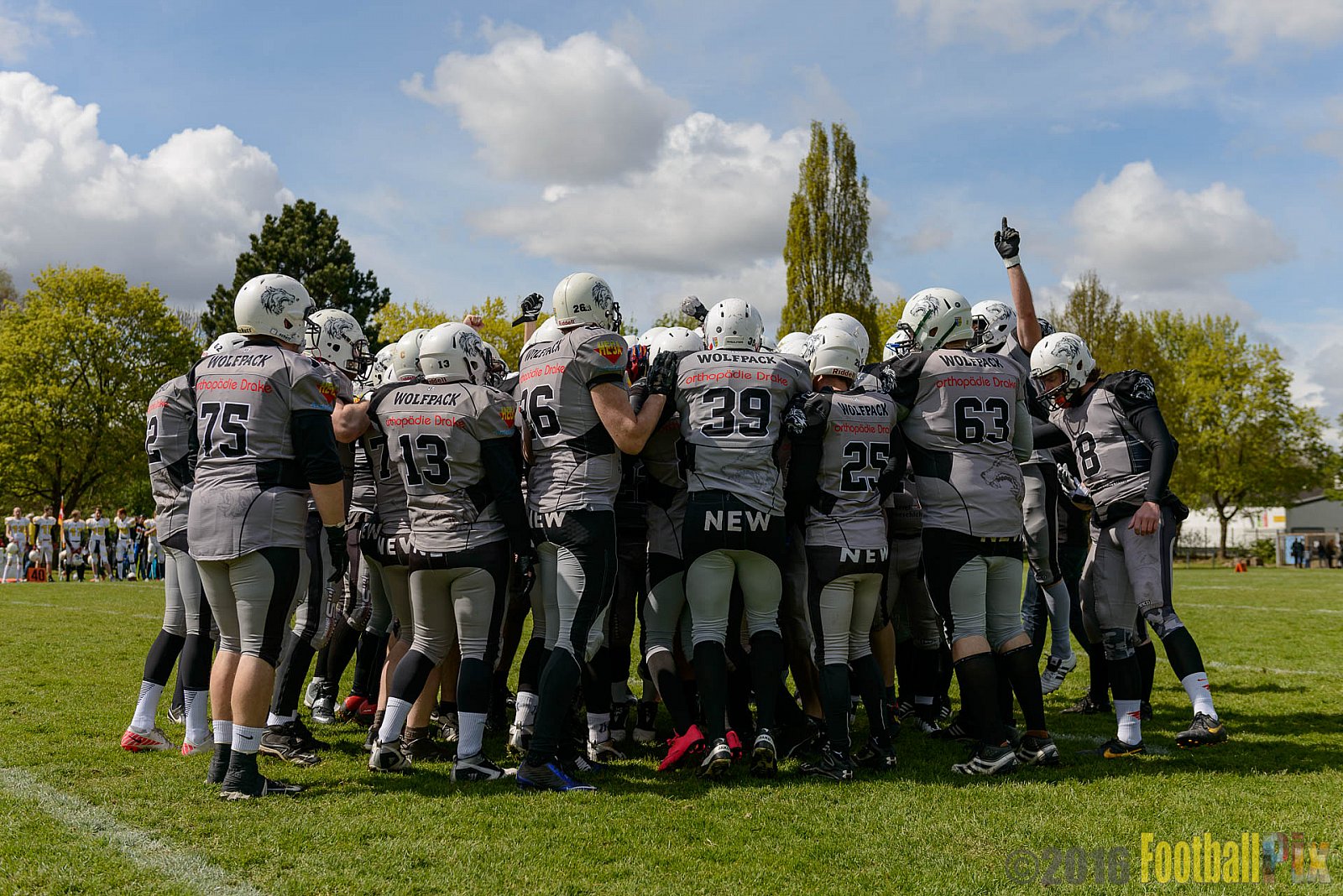 Mönchengladbach Wolfpack vs. Münster Mammuts - 24.04.2016 OL NRW: Mönchengladbach Wolfpack vs. Münster Mammuts (6:6)