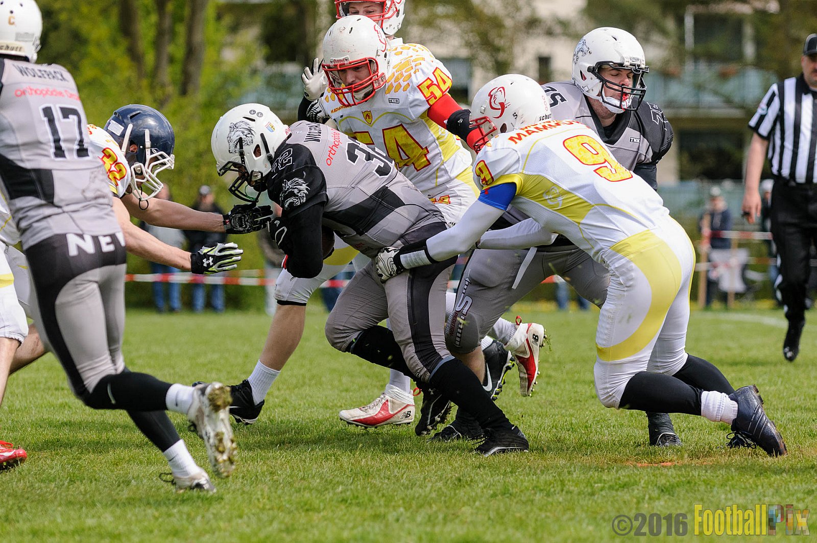 Mönchengladbach Wolfpack vs. Münster Mammuts - 24.04.2016 OL NRW: Mönchengladbach Wolfpack vs. Münster Mammuts (6:6)