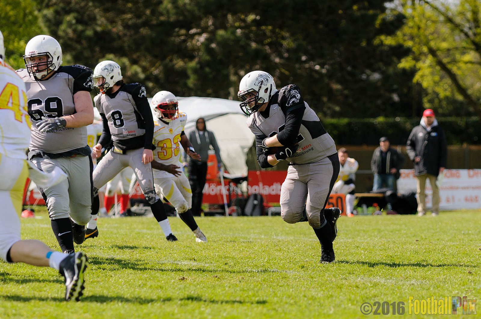 Mönchengladbach Wolfpack vs. Münster Mammuts - 24.04.2016 OL NRW: Mönchengladbach Wolfpack vs. Münster Mammuts (6:6)
