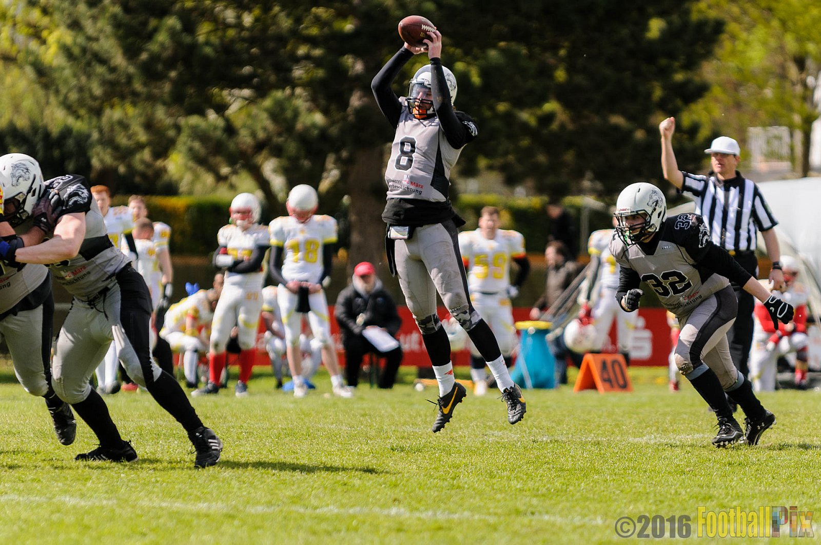 Mönchengladbach Wolfpack vs. Münster Mammuts - 24.04.2016 OL NRW: Mönchengladbach Wolfpack vs. Münster Mammuts (6:6)