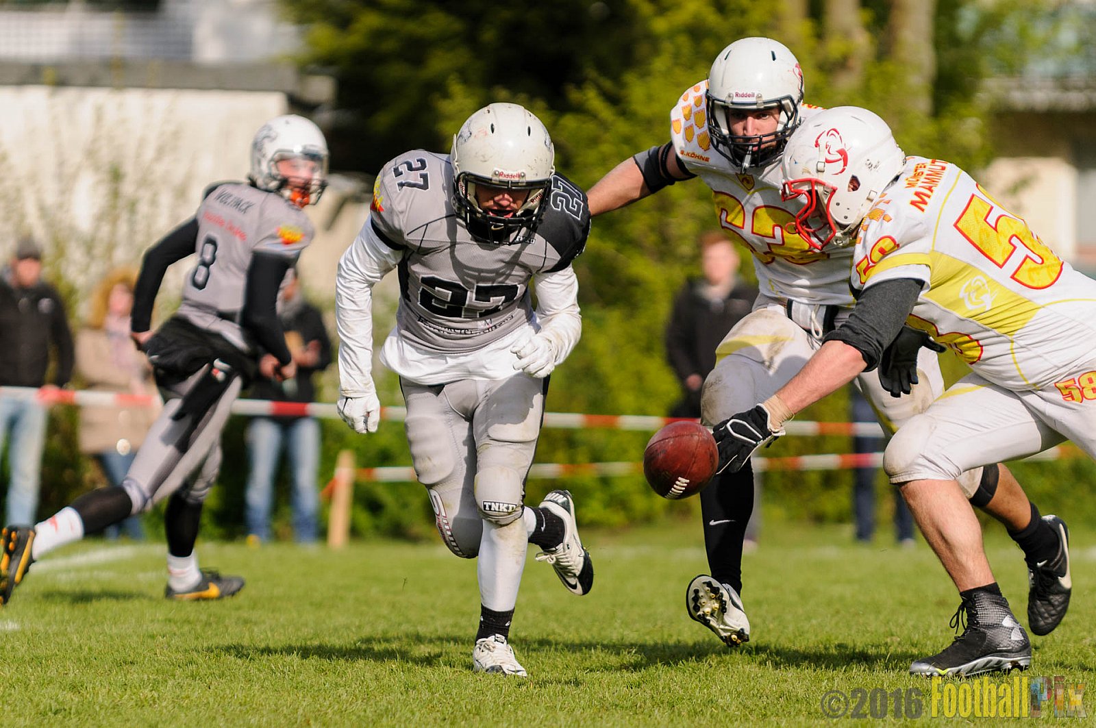 Mönchengladbach Wolfpack vs. Münster Mammuts - 24.04.2016 OL NRW: Mönchengladbach Wolfpack vs. Münster Mammuts (6:6)