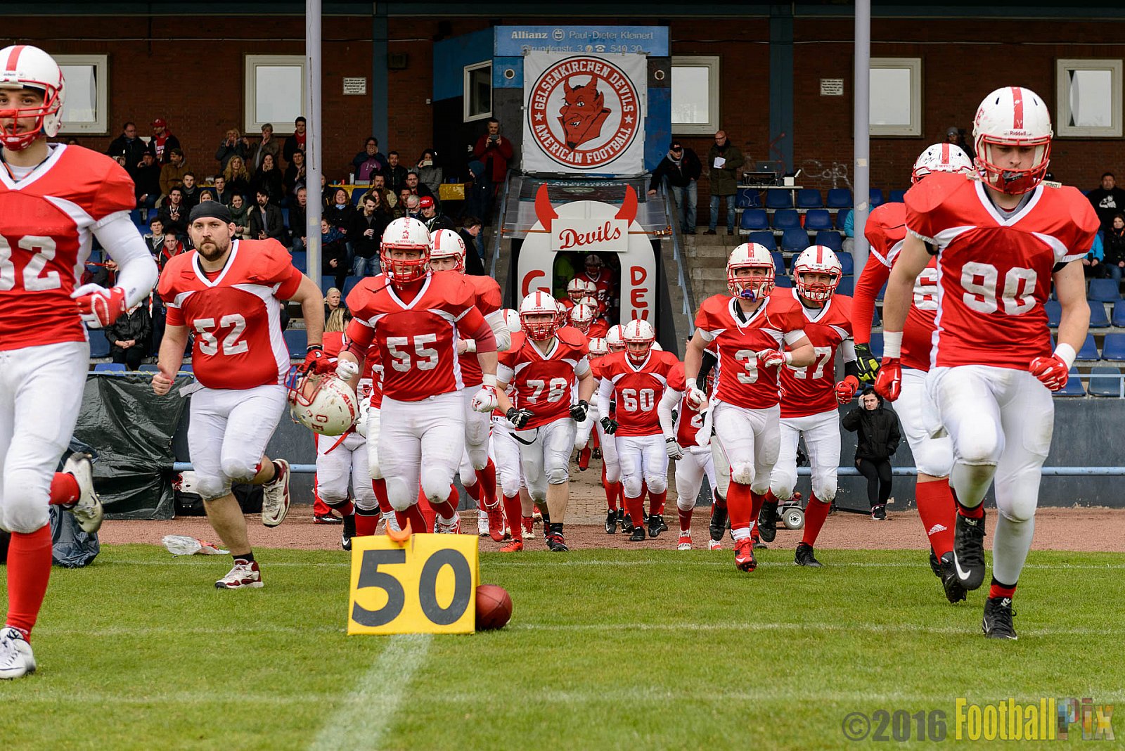 Gelsenkirchen Devils vs. Schiefbahn Riders - 30.04.2016 OL NRW: Gelsenkirchen Devils vs. Schiefbahn Riders (37:25)