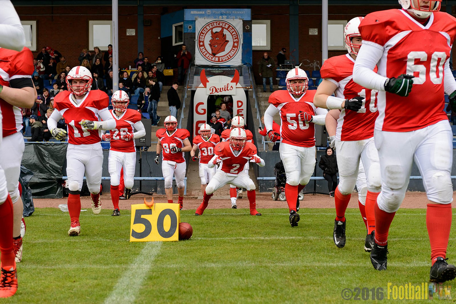 Gelsenkirchen Devils vs. Schiefbahn Riders - 30.04.2016 OL NRW: Gelsenkirchen Devils vs. Schiefbahn Riders (37:25)
