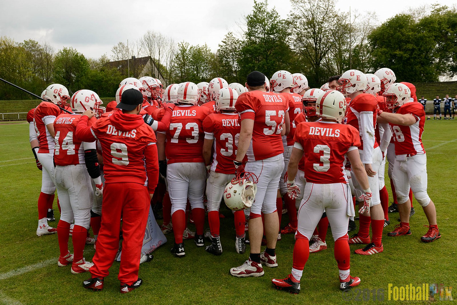 Gelsenkirchen Devils vs. Schiefbahn Riders - 30.04.2016 OL NRW: Gelsenkirchen Devils vs. Schiefbahn Riders (37:25)