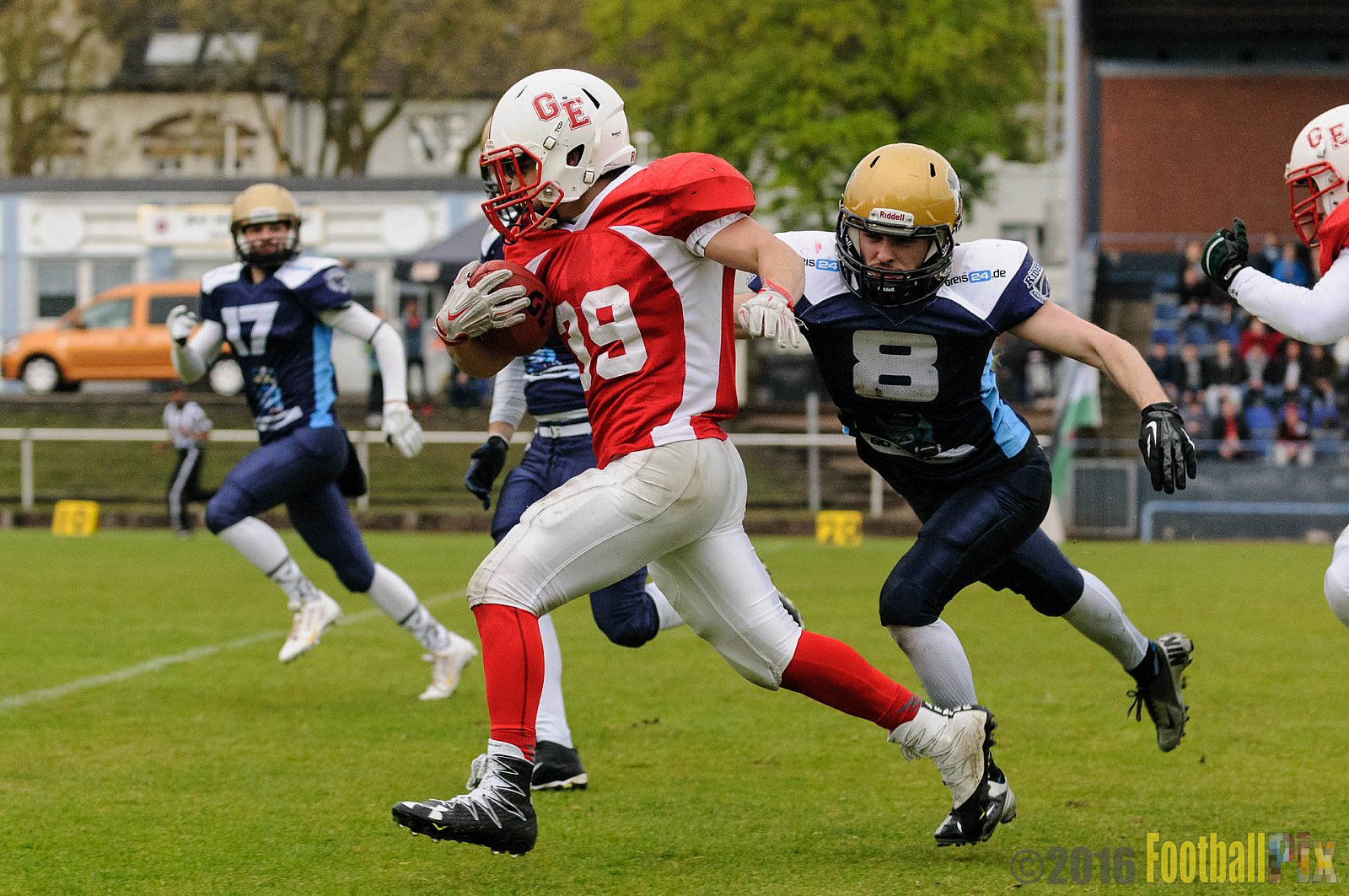 Gelsenkirchen Devils vs. Schiefbahn Riders - 30.04.2016 OL NRW: Gelsenkirchen Devils vs. Schiefbahn Riders (37:25)