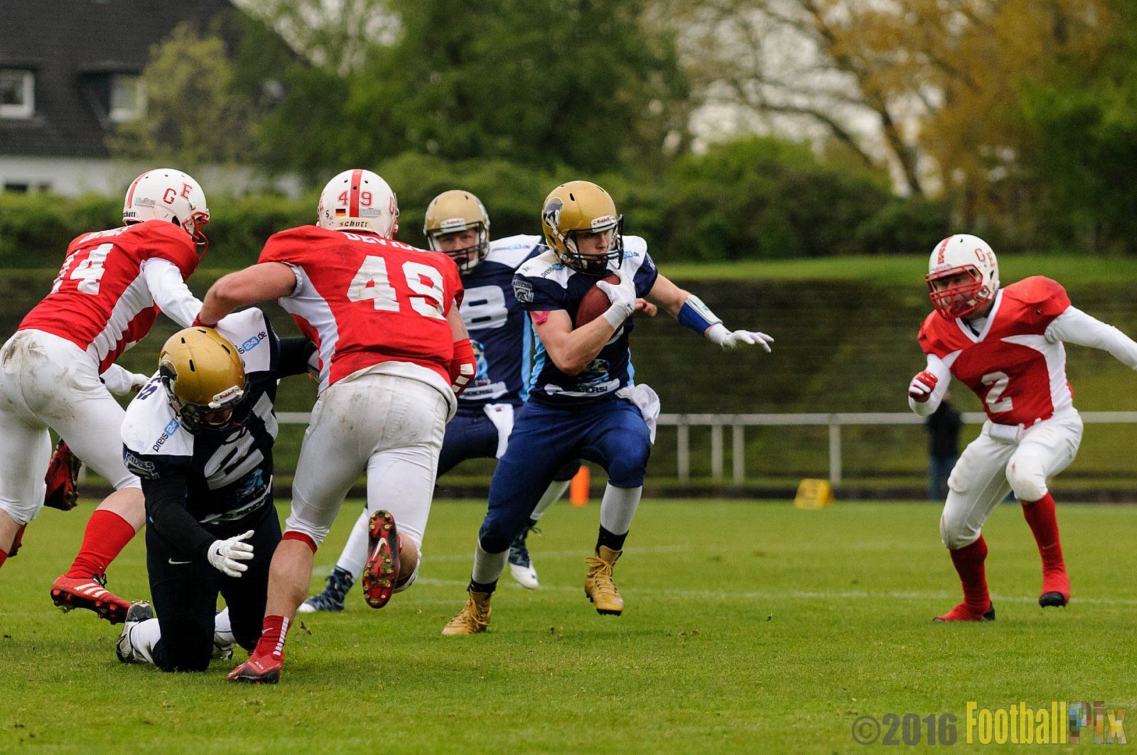 Gelsenkirchen Devils vs. Schiefbahn Riders - 30.04.2016 OL NRW: Gelsenkirchen Devils vs. Schiefbahn Riders (37:25)