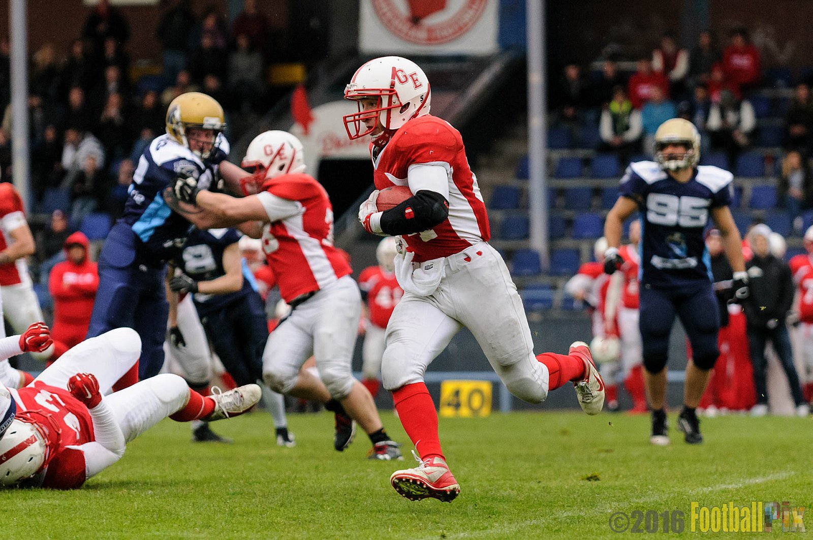 Gelsenkirchen Devils vs. Schiefbahn Riders - 30.04.2016 OL NRW: Gelsenkirchen Devils vs. Schiefbahn Riders (37:25)