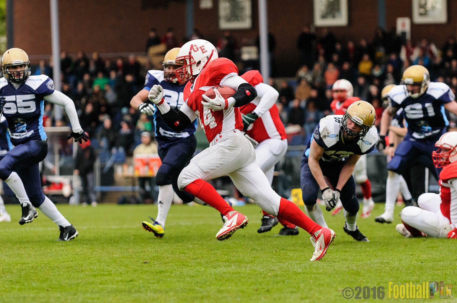 Gelsenkirchen Devils vs. Schiefbahn Riders - 30.04.2016 OL NRW: Gelsenkirchen Devils vs. Schiefbahn Riders (37:25)