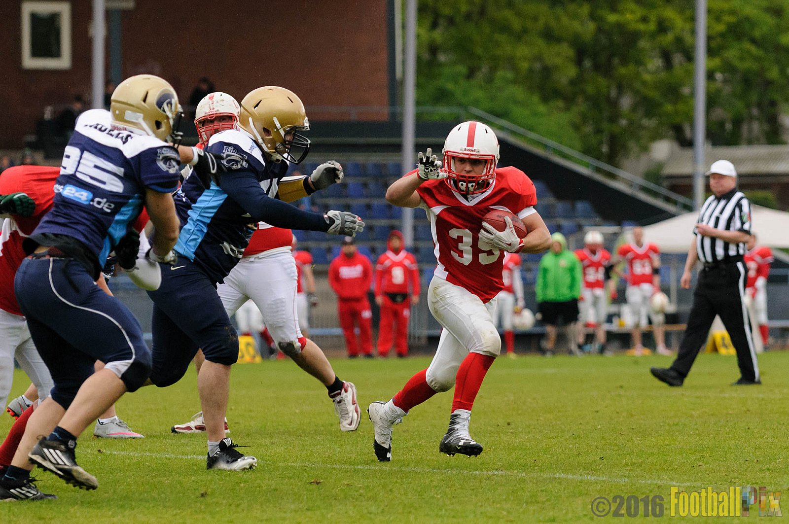 Gelsenkirchen Devils vs. Schiefbahn Riders - 30.04.2016 OL NRW: Gelsenkirchen Devils vs. Schiefbahn Riders (37:25)