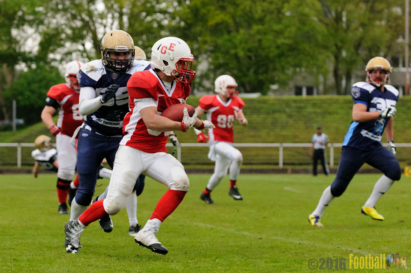 Gelsenkirchen Devils vs. Schiefbahn Riders - 30.04.2016 OL NRW: Gelsenkirchen Devils vs. Schiefbahn Riders (37:25)