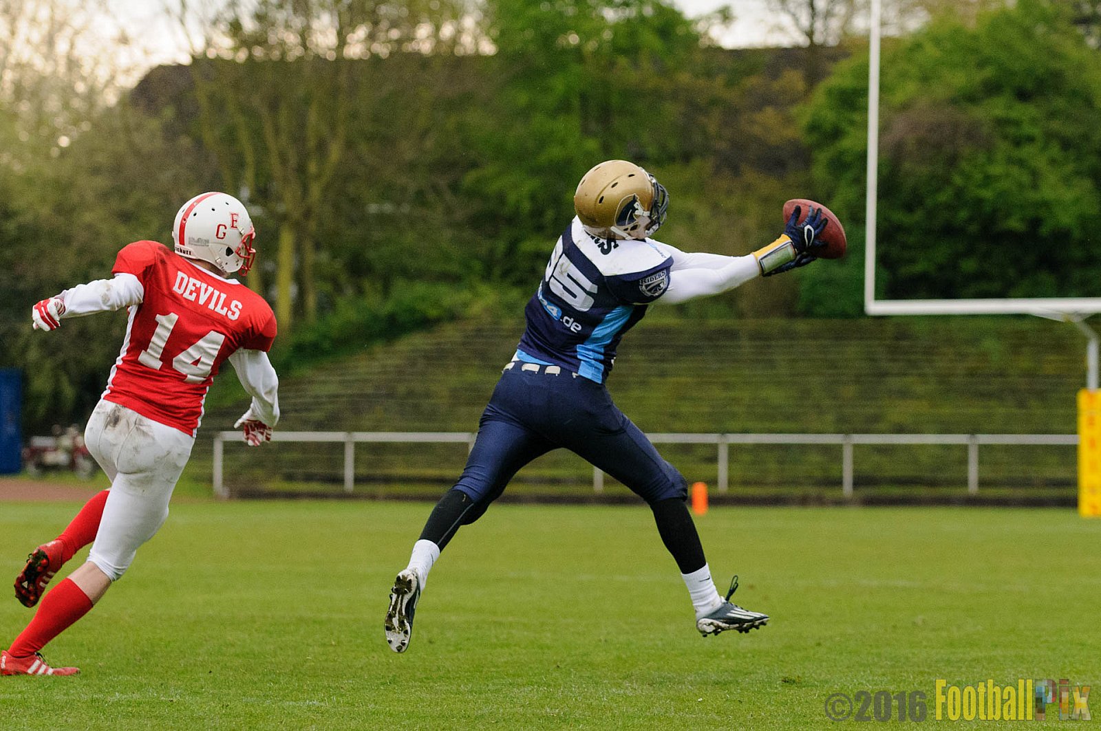 Gelsenkirchen Devils vs. Schiefbahn Riders - 30.04.2016 OL NRW: Gelsenkirchen Devils vs. Schiefbahn Riders (37:25)