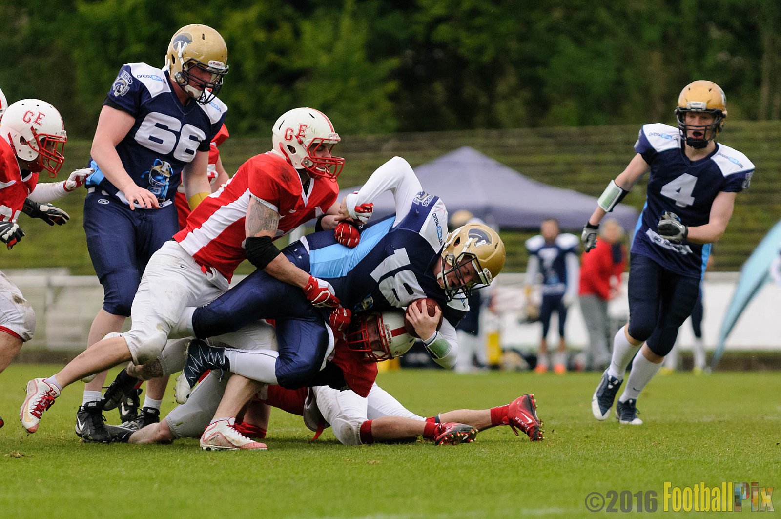 Gelsenkirchen Devils vs. Schiefbahn Riders - 30.04.2016 OL NRW: Gelsenkirchen Devils vs. Schiefbahn Riders (37:25)