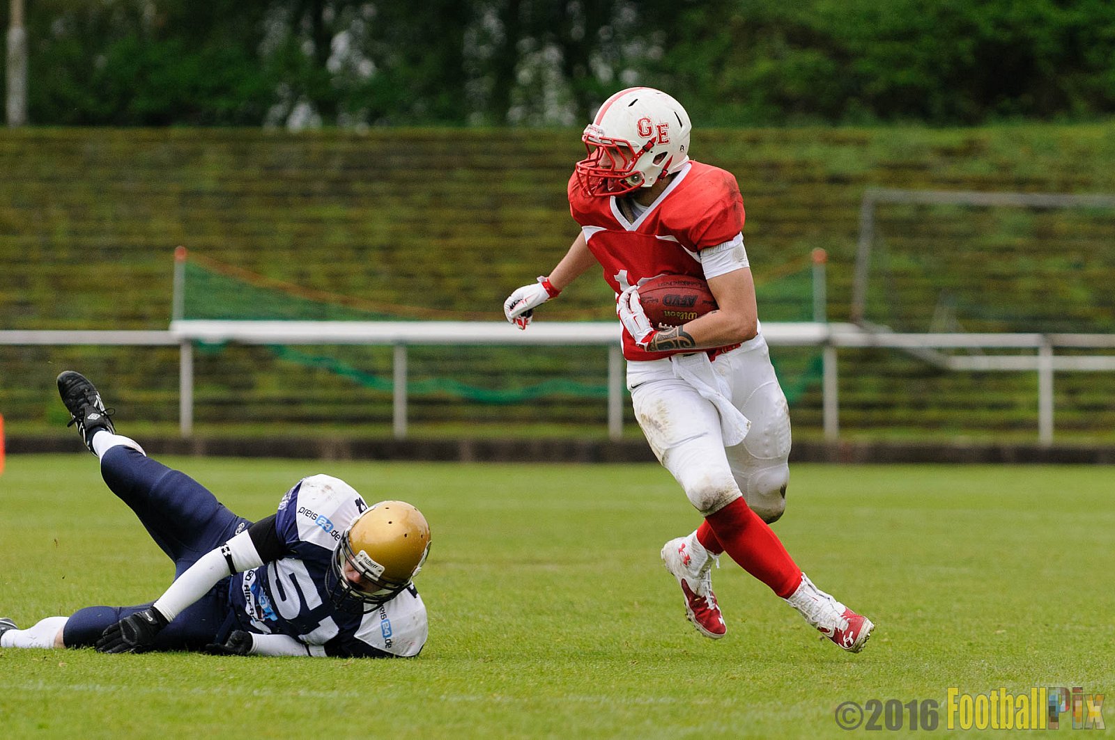 Gelsenkirchen Devils vs. Schiefbahn Riders - 30.04.2016 OL NRW: Gelsenkirchen Devils vs. Schiefbahn Riders (37:25)