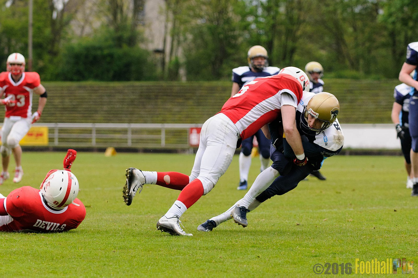 Gelsenkirchen Devils vs. Schiefbahn Riders - 30.04.2016 OL NRW: Gelsenkirchen Devils vs. Schiefbahn Riders (37:25)