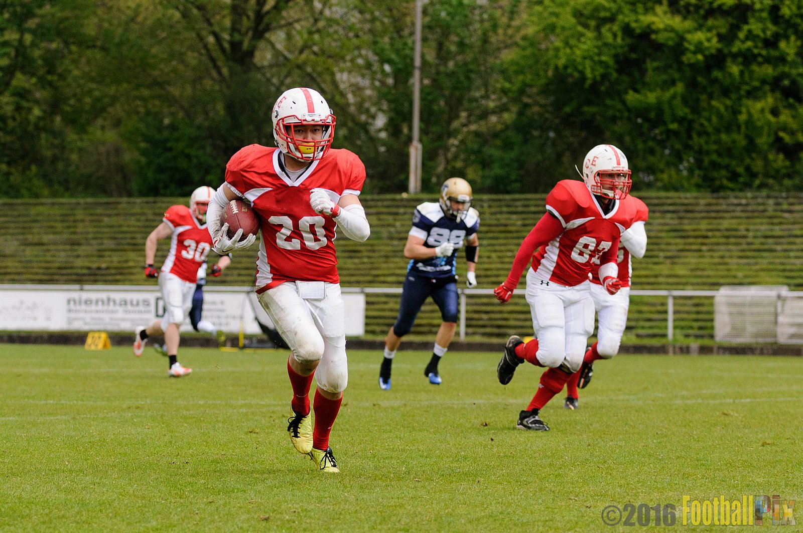 Gelsenkirchen Devils vs. Schiefbahn Riders - 30.04.2016 OL NRW: Gelsenkirchen Devils vs. Schiefbahn Riders (37:25)