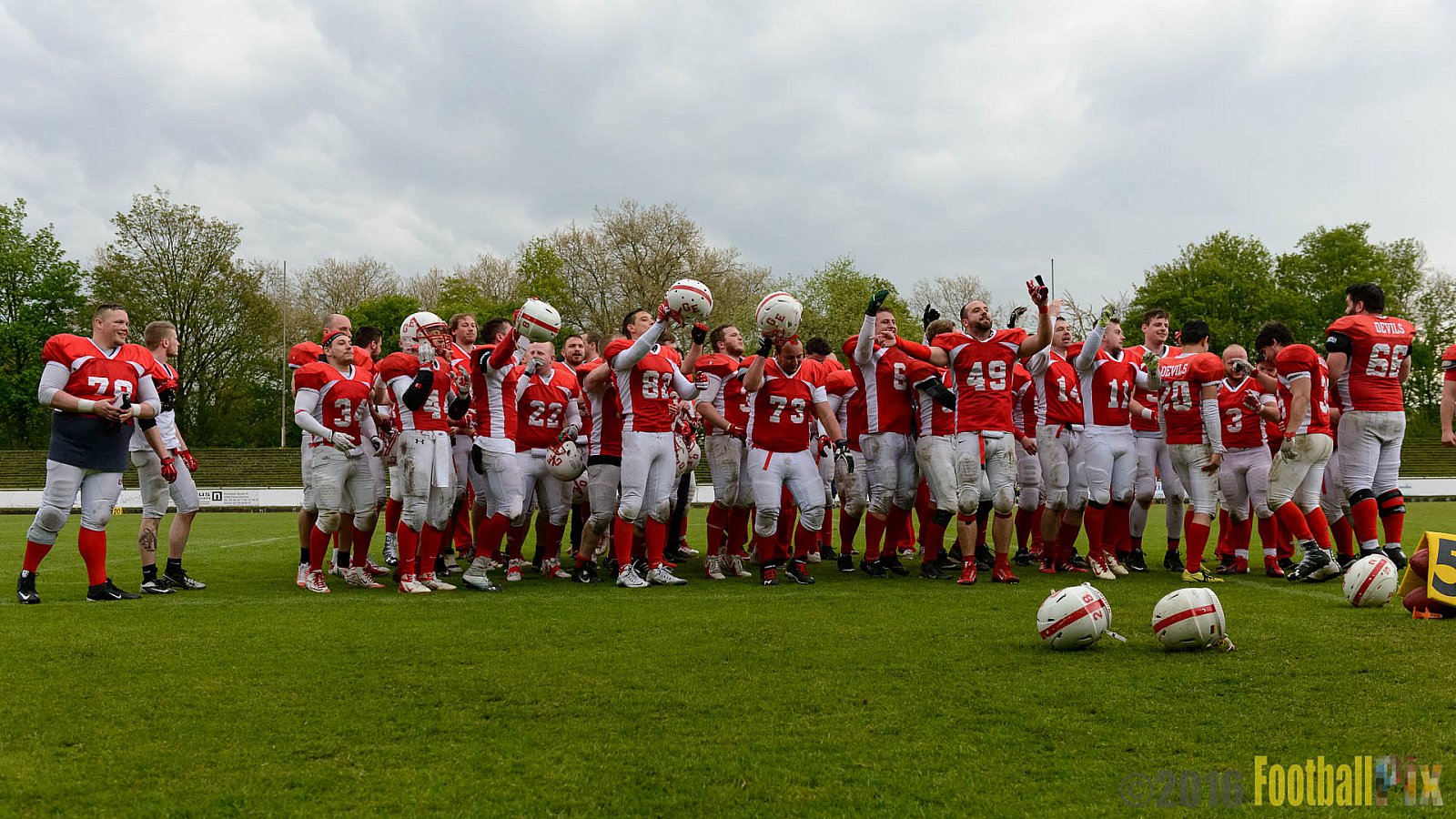 Gelsenkirchen Devils vs. Schiefbahn Riders - 30.04.2016 OL NRW: Gelsenkirchen Devils vs. Schiefbahn Riders (37:25)