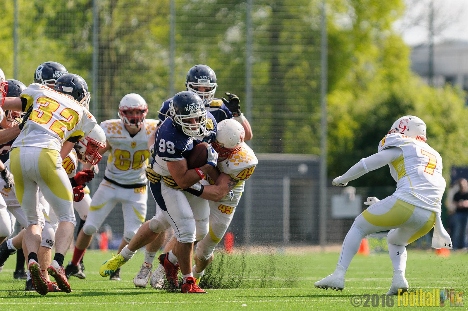 Dortmund Giants vs. Münster Mammuts - 07.05.2016 OL NRW: Dortmund Giants vs. Münster Mammuts (12:6)