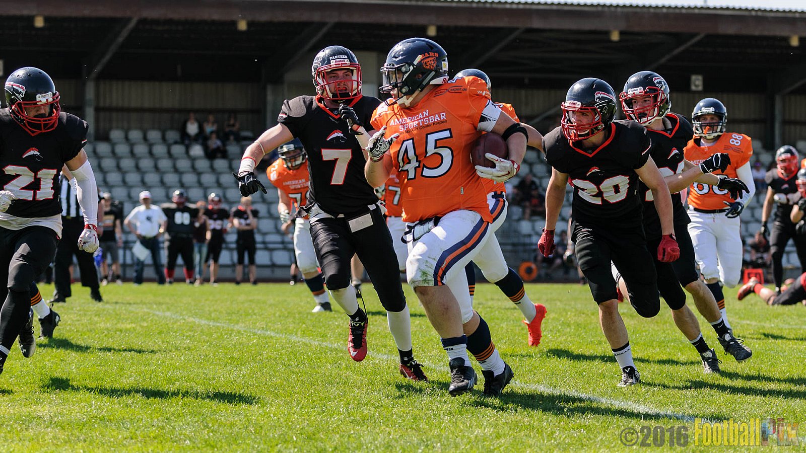 Düsseldorf Panther Prospects vs. Kerpen Bears - 08.05.2016 VL NRW: Düsseldorf Panther Prospects vs. Kerpen Bears (7:34)