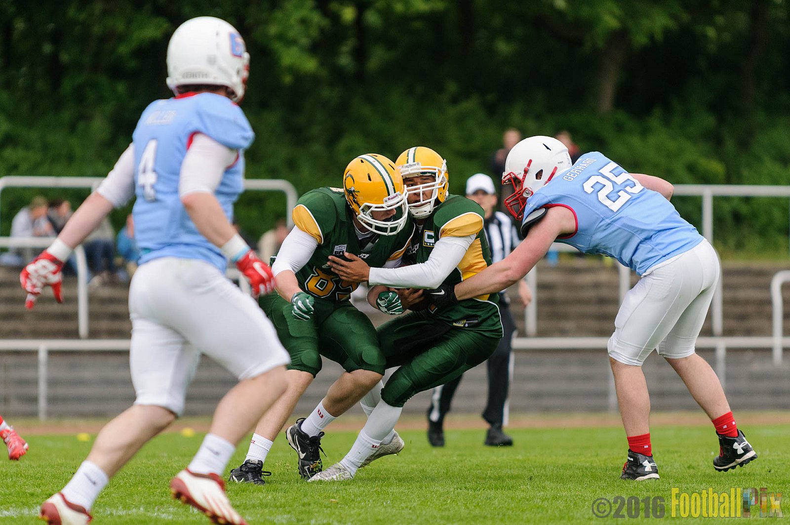 Cologne Crocodiles vs. Bonn Gamecocks - 15.05.2016 GFL2: Cologne Crocodiles vs. Bonn Gamecocks (6:0)