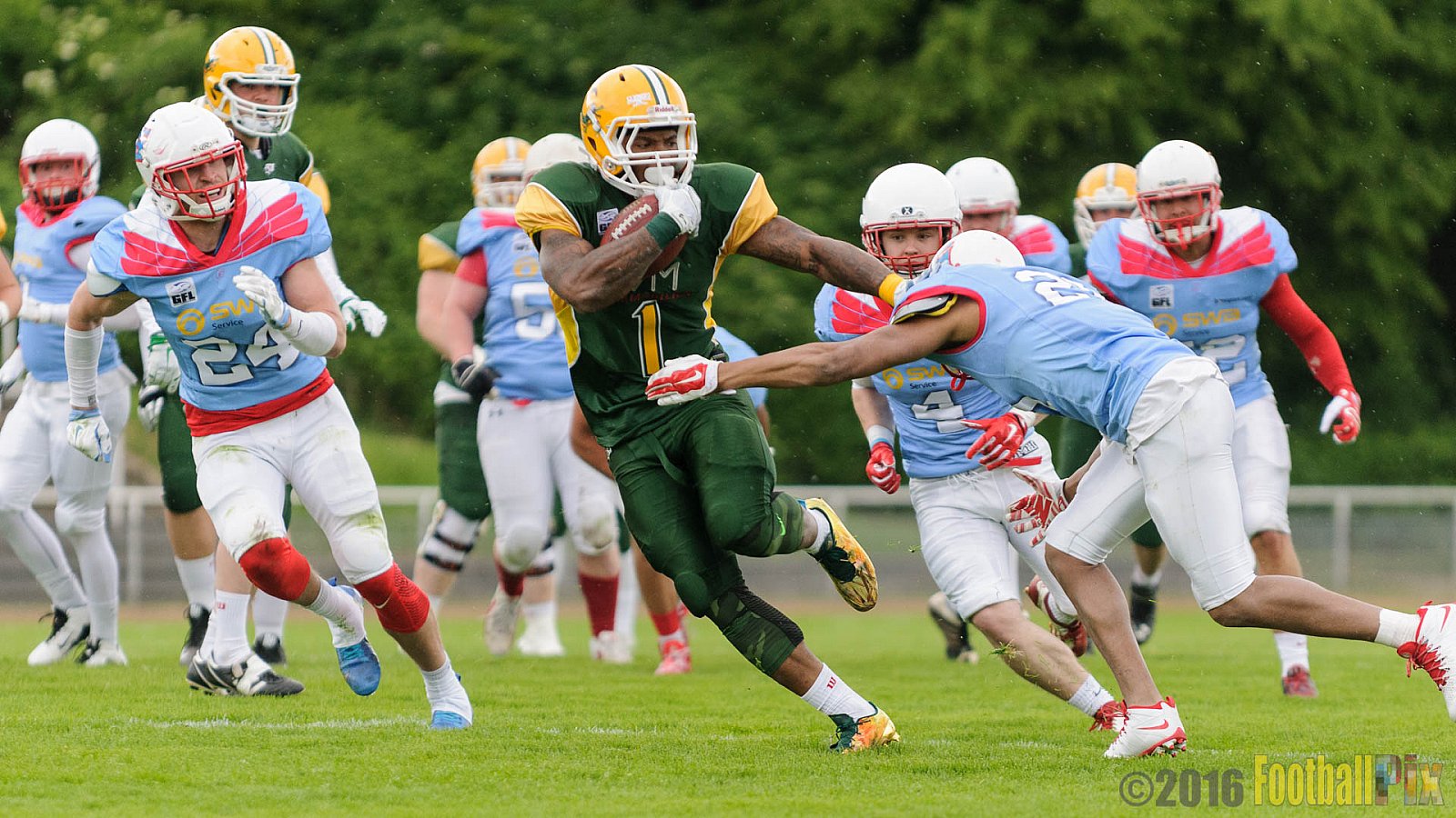Cologne Crocodiles vs. Bonn Gamecocks - 15.05.2016 GFL2: Cologne Crocodiles vs. Bonn Gamecocks (6:0)