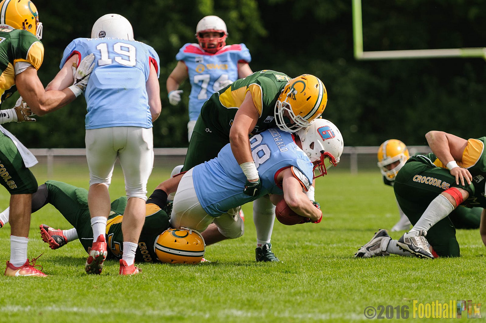 Cologne Crocodiles vs. Bonn Gamecocks - 15.05.2016 GFL2: Cologne Crocodiles vs. Bonn Gamecocks (6:0)