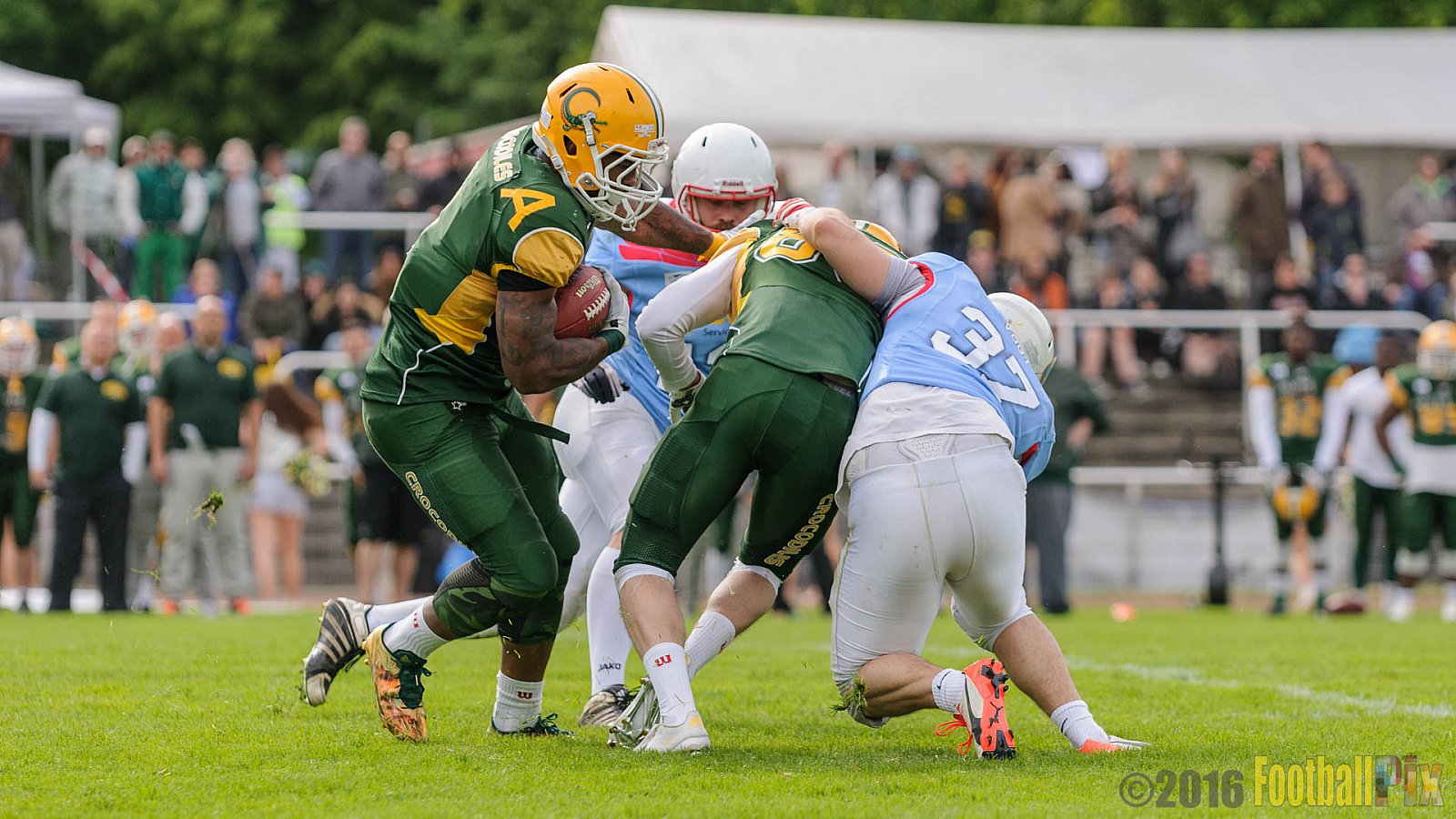 Cologne Crocodiles vs. Bonn Gamecocks - 15.05.2016 GFL2: Cologne Crocodiles vs. Bonn Gamecocks (6:0)