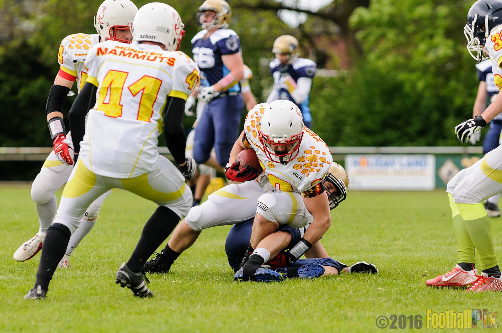 Schiefbahn Riders vs. Münster Mammuts - 16.05.2016 OL NRW: Schiefbahn Riders vs. Münster Mammuts (0:9)