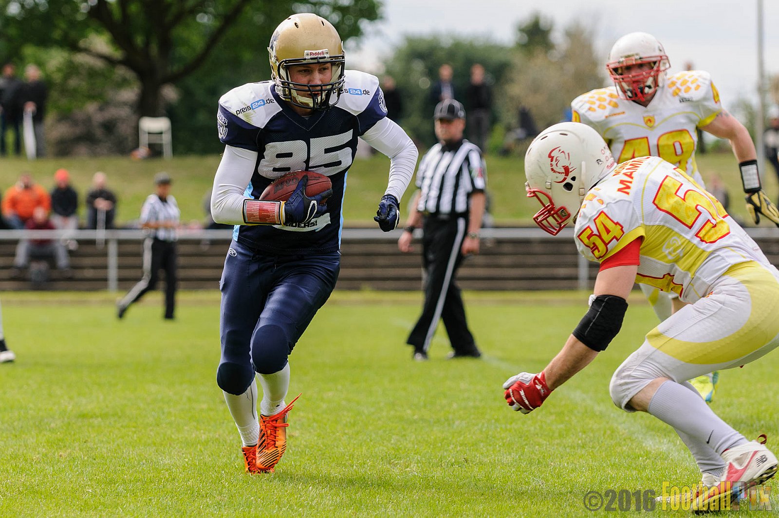 Schiefbahn Riders vs. Münster Mammuts - 16.05.2016 OL NRW: Schiefbahn Riders vs. Münster Mammuts (0:9)