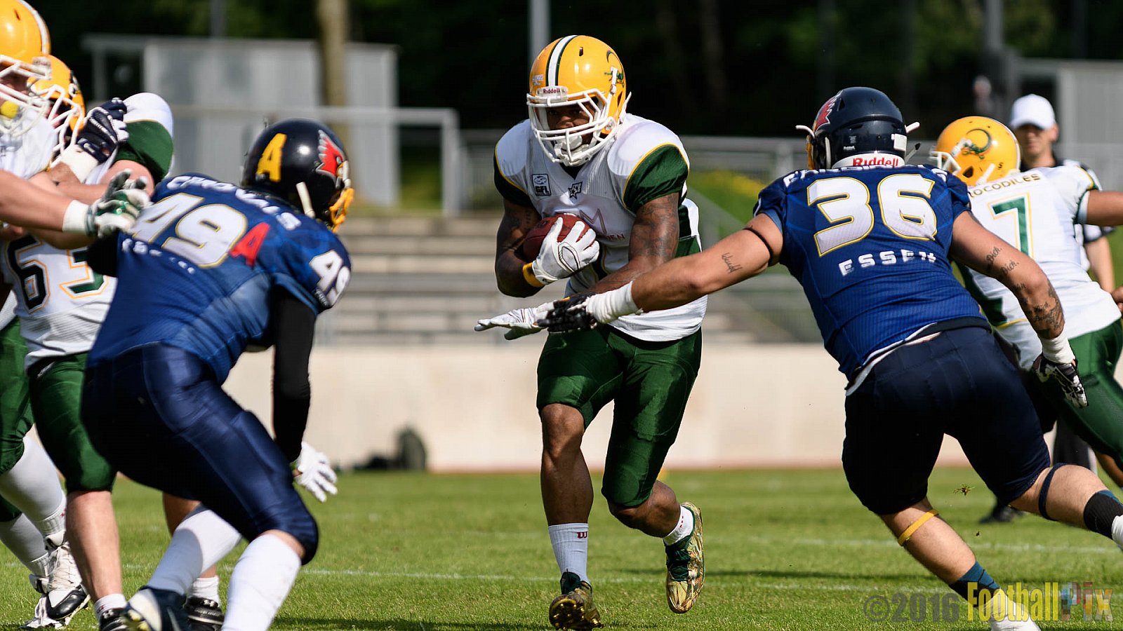 Essen Assindia Cardinals vs. Cologne Crocodiles - 21.05.2016 GFL2: Essen Assindia Cardinals vs. Cologne Crocodiles (0:17)