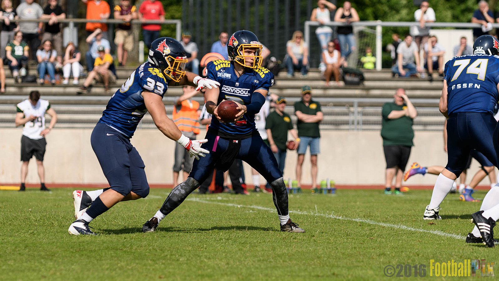 Essen Assindia Cardinals vs. Cologne Crocodiles - 21.05.2016 GFL2: Essen Assindia Cardinals vs. Cologne Crocodiles (0:17)