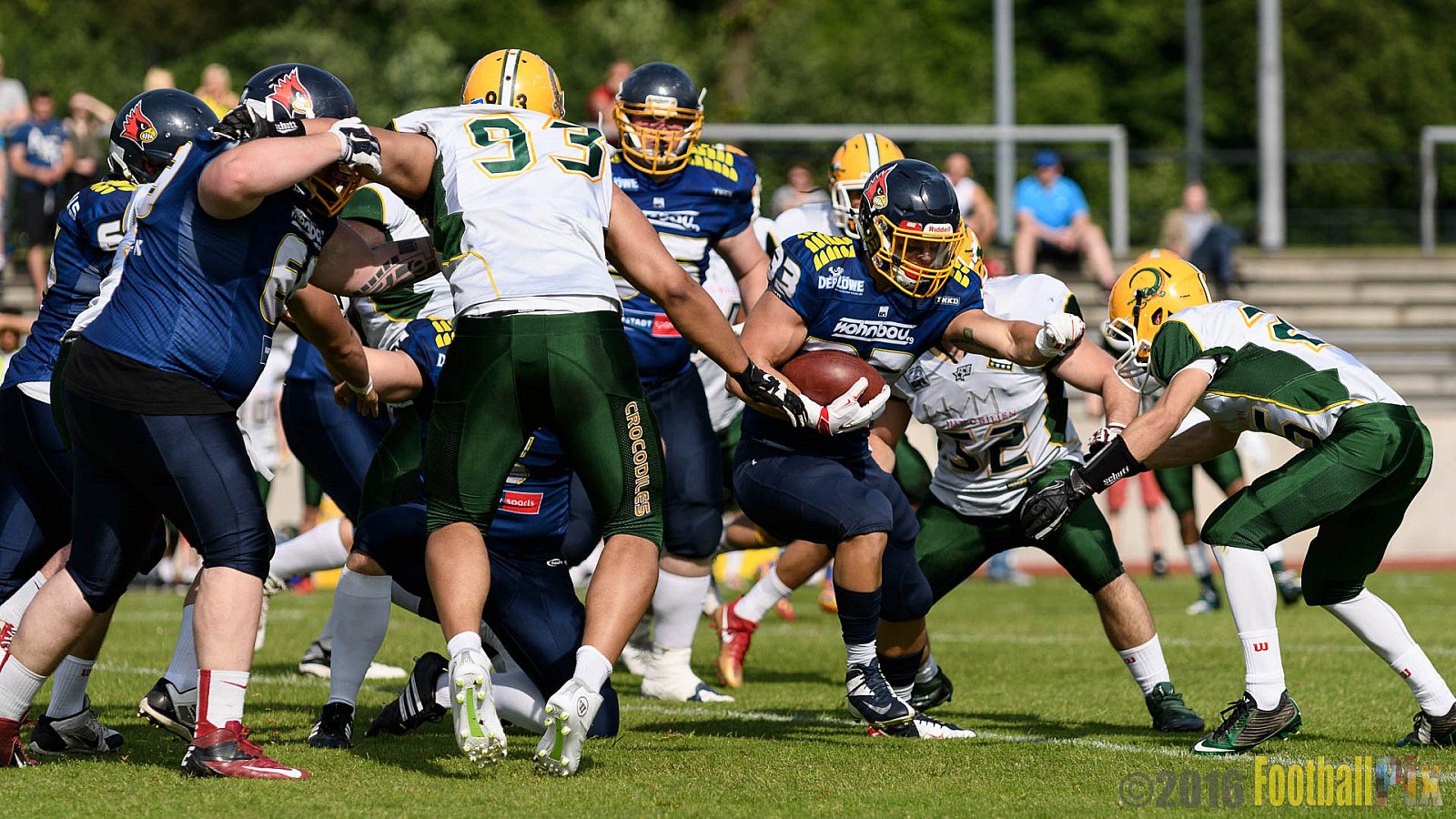 Essen Assindia Cardinals vs. Cologne Crocodiles - 21.05.2016 GFL2: Essen Assindia Cardinals vs. Cologne Crocodiles (0:17)