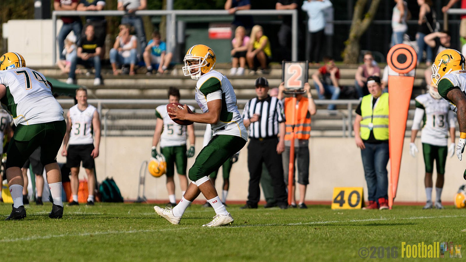 Essen Assindia Cardinals vs. Cologne Crocodiles - 21.05.2016 GFL2: Essen Assindia Cardinals vs. Cologne Crocodiles (0:17)