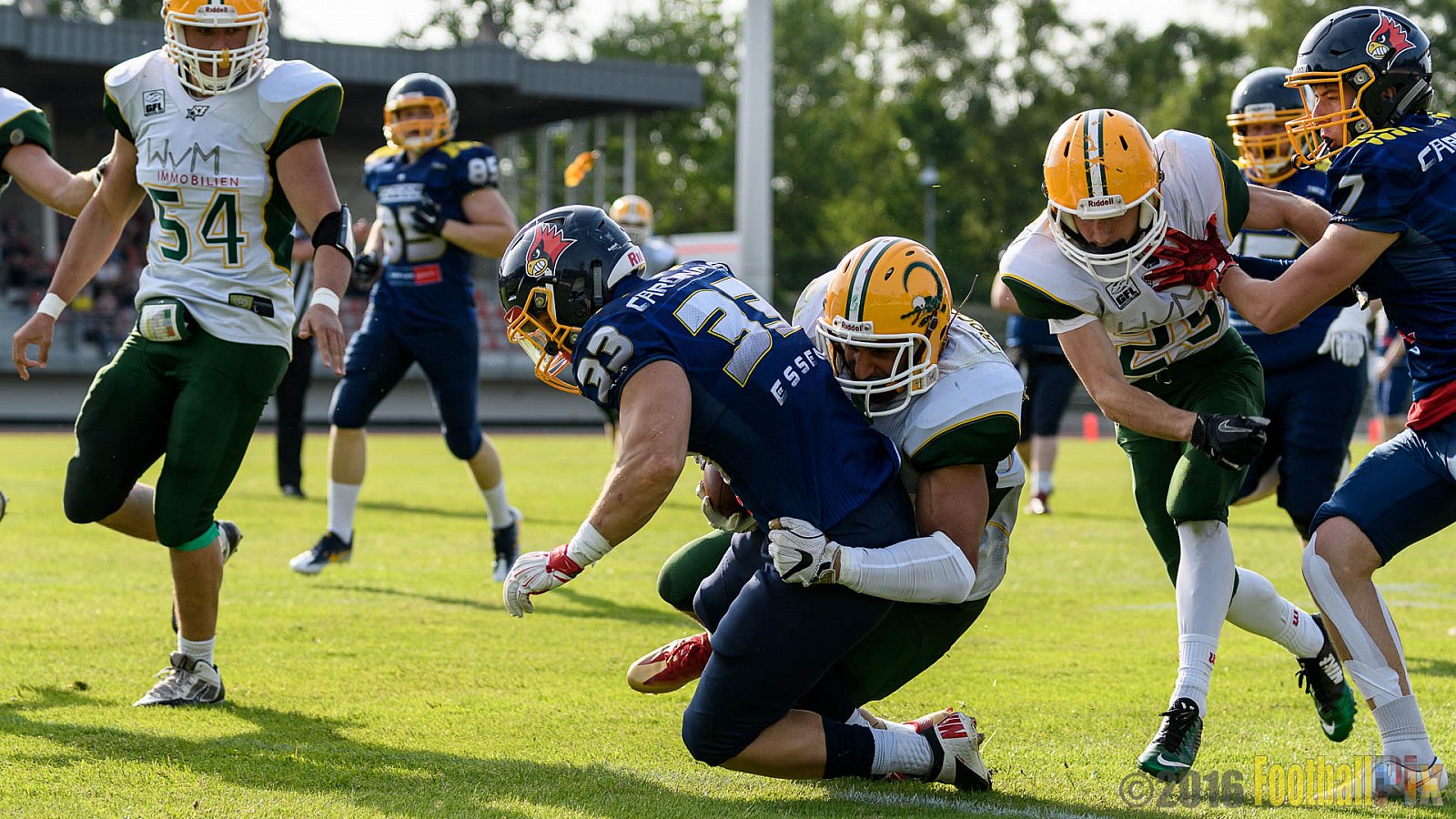 Essen Assindia Cardinals vs. Cologne Crocodiles - 21.05.2016 GFL2: Essen Assindia Cardinals vs. Cologne Crocodiles (0:17)