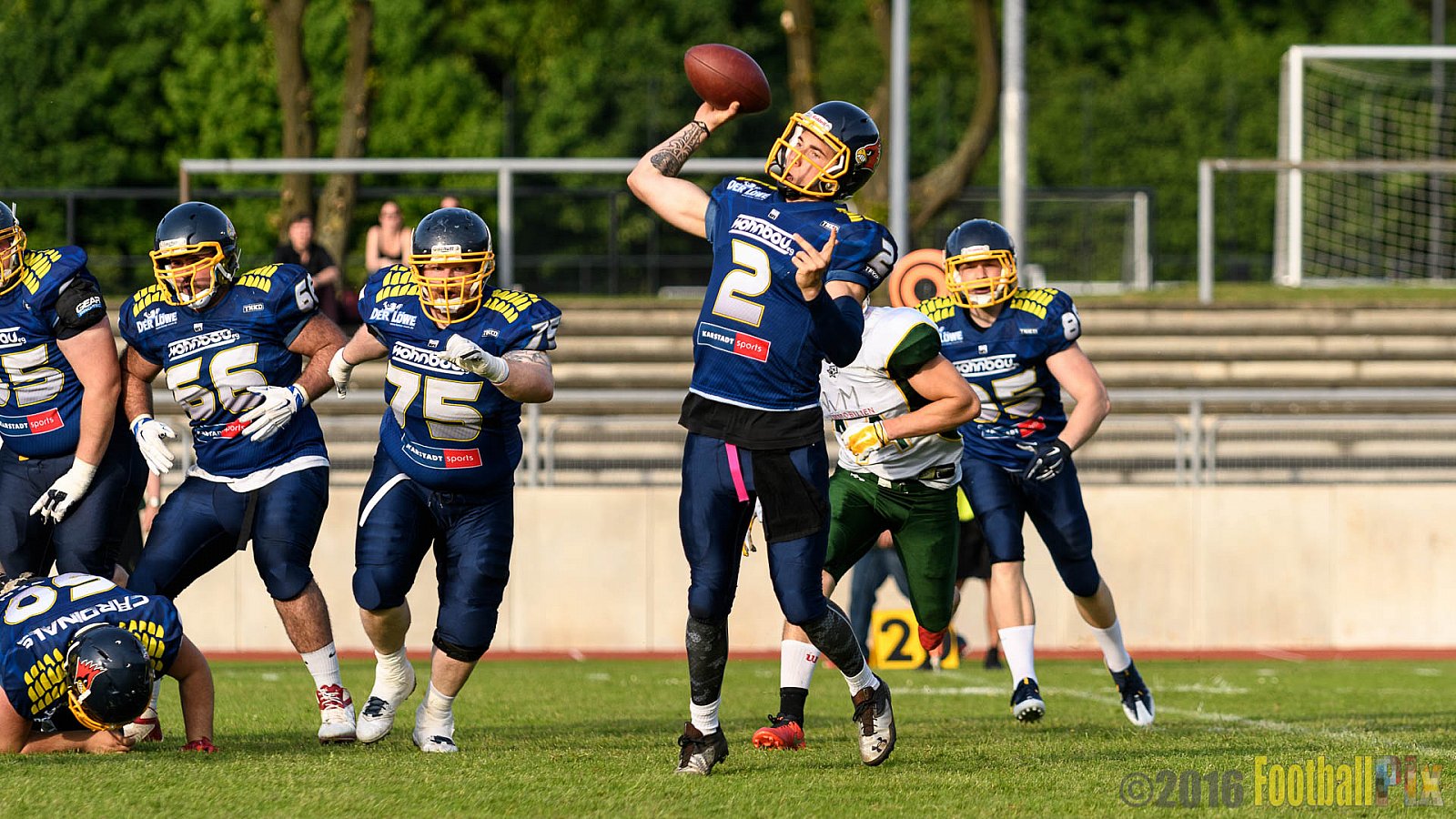 Essen Assindia Cardinals vs. Cologne Crocodiles - 21.05.2016 GFL2: Essen Assindia Cardinals vs. Cologne Crocodiles (0:17)